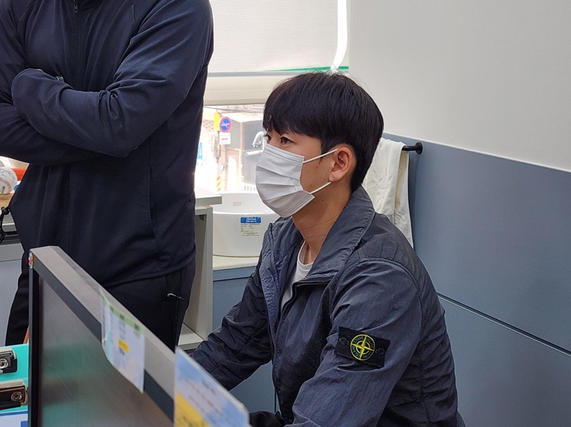 대구FC 한서진 선수 검진차 내원