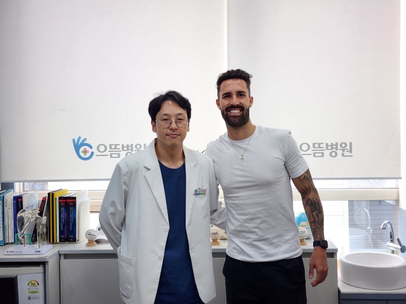 대구FC 이탈로 선수 검진차 내원