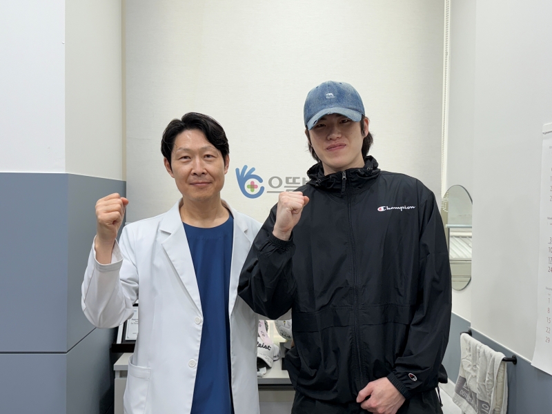 한국가스공사 농구단 박지훈 선수 검진차 내원